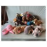 (12) Ty Beanie Babies