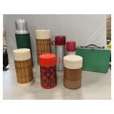 Vintage Thermoses, Lunchbox