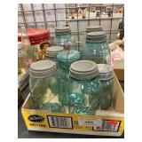 (8) Assorted Canning Jars