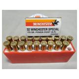(19) Rounds Of 32 Winchester Special Ammo