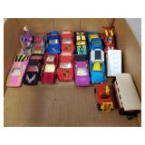 Tray Of Assorted Toy Cars