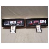 (2) Baseball Collector Diecast Toy Trucks