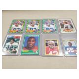 (8) Assorted NFL Football Cards