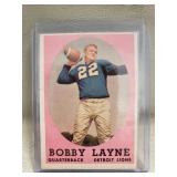 (1) Bobby Layne NFL Football Card