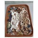 Tray Of Assorted Jewelry