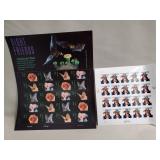(2) Sheets Of U.S. Postal Service Stamps