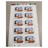 (1) Sheets Of U.S. Postal Service Stamps