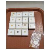 Tray Of Assorted Gemstones