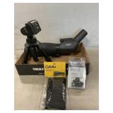 Pursuit 20-69x60mm Spotting Scope, Tripod, Rifle