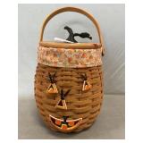 2000 Longaberger October Fields Pumpkin Basket