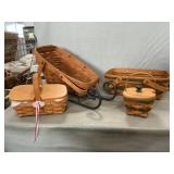 (4) Longaberger Baskets
