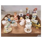 Tray Lot Of Assorted Figurines