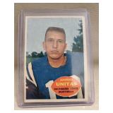 (1) Johnny Unitas NFL Football Card