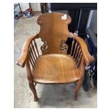 Carved Oak Chair