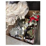 Box Lot of Vases & Household Items