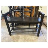 Black Shoe Rack