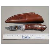 (1) Browning Knife w/ Leather Sheath