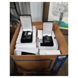 Box Lot Of Assorted Bluetooth Headsets (Count