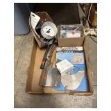 Box Lot w/Hole Saw Bits & More