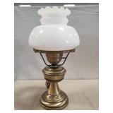 (1) Vintage Electric Parlor Lamp (16" Tall)
