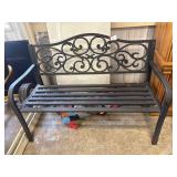 Metal Outdoor Bench