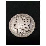 (1) 1894 U.S. Morgan Silver One Dollar Coin