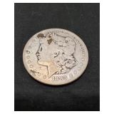 (1) 1883 U.S. Morgan Silver One Dollar Coin