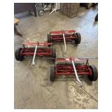 (3) Gang Reel Lawn Mowers