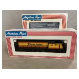 American Flyer S Gauge Locomotive & (4) Train