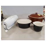 Vintage Refrigerator Beverage Dispenser & (3)