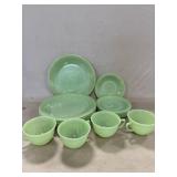 Vintage Fire King Jadeite Dinnerware