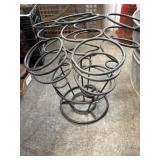 Galvanized Wash Tub with Butcher Hooks, Spiral