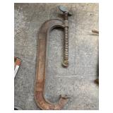 Three Large C Clamps: One Jorgensen 12?, Two 6?