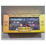 (1) Rail King MTH Auto Transport Auto Carrier w/