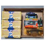 Tray Of Assorted Nascar Collector Toy Cars & More