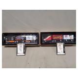 (2) Baseball Collector Diecast Toy Trucks