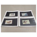 (4) Vintage Collector Duck Stamps