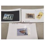 (3)Vintage Collector Duck Stamps & (1) Additional