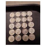 (20) U.S. Silver Dimes