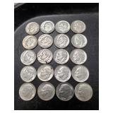 (20) U.S. Silver Dimes