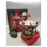 Christmas Animated Illustrated Musical Carousel