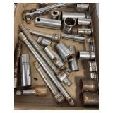 Ratchet, Extensions and Misc. Sockets, 1/2" drive