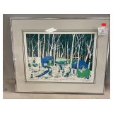 Bruce Johnson Signed & Numbered  "Summer Camp"