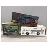 (3) Die-Cast Trucks