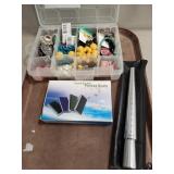 Assorted Jewelry Making Supplies, (1) Metal Ring