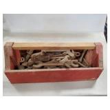 (1) Vintage Wooden Carpenter