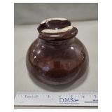 Antique Brown Porcelain Utility Pole Insulator