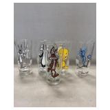 (5) Pepsi Character Glasses
