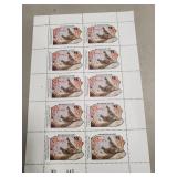 (1) Sheets Of U.S. Postal Service Stamps