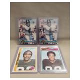 (4) Assorted NFL Football Cards